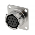 PT02A1210S023; Connector: circular; PT; socket; female; PIN: 10; external bayonet; AMPHENOL PT02A1210S023; Connector: circular; PT; socket; female; PIN: 10; external bayonet; AMPHENOL