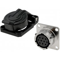 PT02A1210S023SCC; Connector: circular; PT; socket; female; PIN: 10; external bayonet; AMPHENOL