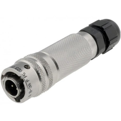 PT06A083APPG023; Connector: circular; PT; plug; male; PIN: 3; with cable gland; 7.5A; AMPHENOL