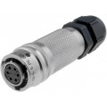 PT06A1006SPG023; Connector: circular; PT; plug; female; PIN: 6; with cable gland; AMPHENOL PT06A1006SPG023; Connector: circular; PT; plug; female; PIN: 6; with cable gland; AMPHENOL