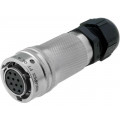 PT06A12-10SPG023; Connector: circular; PT; plug; female; PIN: 10; with cable gland; AMPHENOL PT06A12-10SPG023; Connector: circular; PT; plug; female; PIN: 10; with cable gland; AMPHENOL