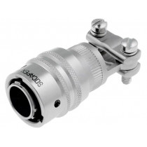 PT06E1006PSR023; Connector: circular; PT; plug; male; PIN: 6; with cable clamp; 7.5A; AMPHENOL