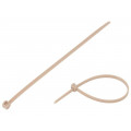 118-00032; Cable tie; L: 145mm; W: 3.4mm; PEEK; 230N; beige; Ømax: 35mm; UL94V-0; HELLERMANNTYTON
