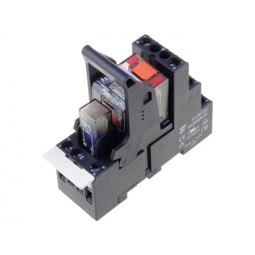 9-1415534-4; Relay: interface; DPDT; Ucoil: 230VAC; 12A; 12A/250VAC; 12A/30VDC; TE Connectivity