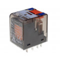 8-1419111-0; Relay: electromagnetic; 4PDT; Ucoil: 12VDC; 6A/250VAC; 6A/30VDC; 6A; TE Connectivity
