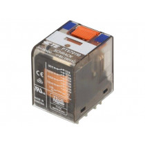 8-1419111-3; Relay: electromagnetic; 4PDT; Ucoil: 110VDC; 6A/250VAC; 6A/30VDC; TE Connectivity