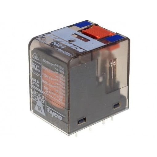 9-1419111-3; Relay: electromagnetic; 4PDT; Ucoil: 24VDC; 6A/250VAC; 6A/30VDC; 6A; TE Connectivity