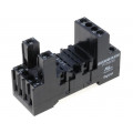 6-1415034-1; Socket; PIN: 8; 12A; 250VAC; Mounting: DIN; Leads: screw terminals; SCHRACK