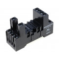 4-1415033-1; Socket; PIN: 14; 12A; 250VAC; Mounting: DIN; Leads: screw terminals; SCHRACK