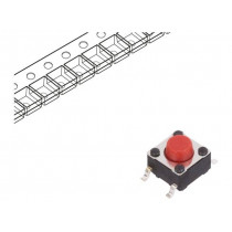 PTS645SK50SMTR92 LFS; Microswitch TACT; SPST-NO; Pos: 2; 0.05A/12VDC; SMT; none; 2.6N; C&K