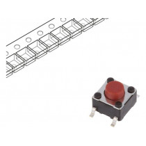 Y97HT23B5FAFP; Microswitch TACT; SPST-NO; Pos: 2; 0.05A/12VDC; SMT; none; 2.6N; C&K