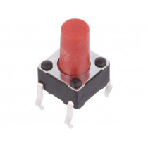 Y97HT21A5KAFP; Microswitch TACT; SPST-NO; Pos: 2; 0.05A/12VDC; THT; none; 2.6N; C&K