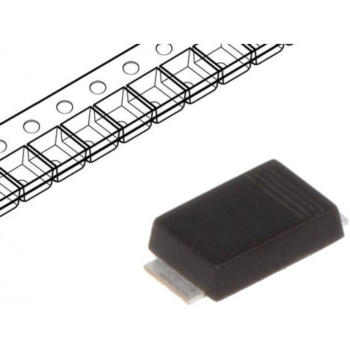 PTVS58VP1UTP.115; Diode: transil; 600W; 67.8V; 6.4A; unidirectional; SOD128; NEXPERIA