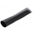 PVC125-18-BK-10; Insulating tube; Mat: PVC; black; -20÷125°C; Øint: 18mm; L: 10m; SIGI