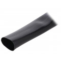PVC125-22-BK-10; Insulating tube; Mat: PVC; black; -20÷125°C; Øint: 22mm; L: 10m; SIGI