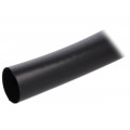 PVC125-24-BK-75; Insulating tube; Mat: PVC; black; -20÷125°C; Øint: 24mm; L: 75m; SIGI