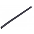 PVC125-3-BK-1000; Insulating tube; Mat: PVC; black; -20÷125°C; Øint: 3mm; L: 1000m; SIGI