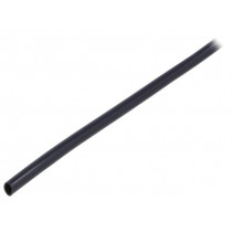 PVC125-3-BK-1000; Insulating tube; Mat: PVC; black; -20÷125°C; Øint: 3mm; L: 1000m; SIGI PVC125-3-BK-1000; Insulating tube; Mat: PVC; black; -20÷125°C; Øint: 3mm; L: 1000m; SIGI