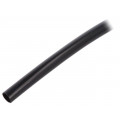 PVC125-5-BK-10; Insulating tube; Mat: PVC; black; -20÷125°C; Øint: 5mm; L: 10m; SIGI