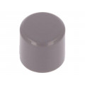 PVGY; Button; grey; Mat: polyamide; Application: PVA series; C&K