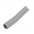 6110; Protective tube; ØBraid : 32mm; grey; L: 25m; -25÷60°C; Øint: 25mm; PAWBOL