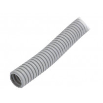 6110; Protective tube; ØBraid : 32mm; grey; L: 25m; -25÷60°C; Øint: 25mm; PAWBOL