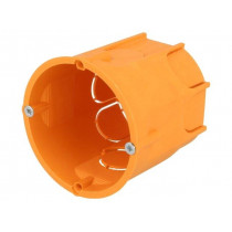 A.0001LDP; Enclosure: back box; Ø: 60mm; Z: 62mm; plaster embedded; IP30; deep; PAWBOL