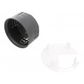 A.0004; Enclosure: back box; Ø: 80mm; Z: 44mm; plaster embedded; IP30; black; PAWBOL A.0004; Enclosure: back box; Ø: 80mm; Z: 44mm; plaster embedded; IP30; black; PAWBOL