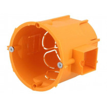 A.0006LP; Enclosure: back box; Ø: 60mm; Z: 62mm; plaster embedded; IP30; deep; PAWBOL