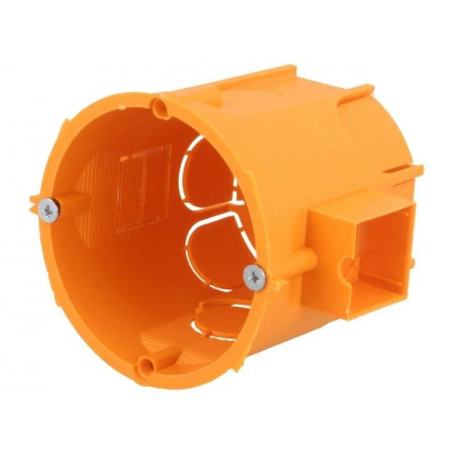 A.0006LP; Enclosure: back box; Ø: 60mm; Z: 62mm; plaster embedded; IP30; deep; PAWBOL