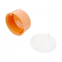 A.0009P; Enclosure: back box; Ø: 80mm; Z: 49mm; plaster embedded; IP30; PAWBOL