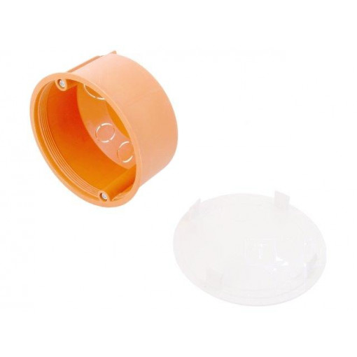 A.0009P; Enclosure: back box; Ø: 80mm; Z: 49mm; plaster embedded; IP30; PAWBOL