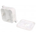 A.0016; Enclosure: junction box; X: 72mm; Y: 72mm; Z: 28mm; wall mount; IP44; PAWBOL A.0016; Enclosure: junction box; X: 72mm; Y: 72mm; Z: 28mm; wall mount; IP44; PAWBOL