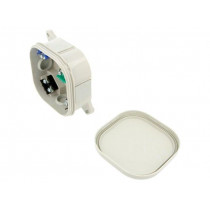 A.0020; Enclosure: junction box; X: 92mm; Y: 92mm; Z: 44mm; wall mount; ABS; PAWBOL
