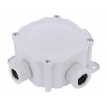 A.0036; Enclosure: junction box; X: 97mm; Y: 97mm; Z: 47mm; wall mount; IP67; PAWBOL A.0036; Enclosure: junction box; X: 97mm; Y: 97mm; Z: 47mm; wall mount; IP67; PAWBOL