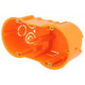 A.0042WPG; Enclosure: back box; X: 60mm; Y: 136mm; Z: 60mm; plaster embedded; PAWBOL A.0042WPG; Enclosure: back box; X: 60mm; Y: 136mm; Z: 60mm; plaster embedded; PAWBOL