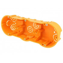 A.0043WP; Enclosure: back box; X: 60mm; Y: 204mm; Z: 46mm; plaster embedded; PAWBOL