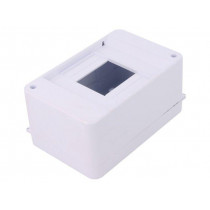 C.2014; Enclosure: for modular components; IP30; white; No.of mod: 4; ABS; PAWBOL