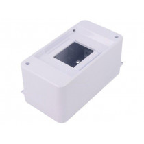 C.2015; Enclosure: for modular components; IP30; white; No.of mod: 3; ABS; PAWBOL