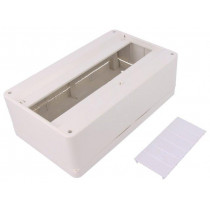 C.2071; Enclosure: for modular components; IP30; white; No.of mod: 12; PAWBOL