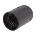 D.3005; Lampholder: for lamp; E27; Body: black; Ø: 39mm; Mat: thermoplastic; PAWBOL