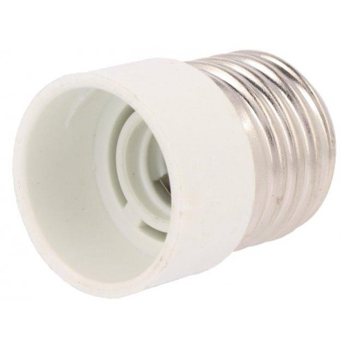 D.3105; Lampholder: adapter; Body: white; Ø: 24mm; L: 42mm; for lamp; PAWBOL