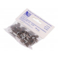 H.7008B -25; Holder; brown; Application: on round cable; 25pcs; with a nail; PAWBOL H.7008B -25; Holder; brown; Application: on round cable; 25pcs; with a nail; PAWBOL