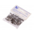 H.7009B -25; Holder; brown; Application: on round cable; 25pcs; with a nail; PAWBOL H.7009B -25; Holder; brown; Application: on round cable; 25pcs; with a nail; PAWBOL