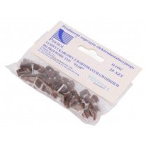 H.7010B -25; Holder; brown; Application: YDYp 2x1,for flat cable; 25pcs.; PAWBOL