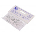 H.7012A -25; Holder; white; Application: YDYp 2x1,5,for flat cable; 25pcs.; PAWBOL H.7012A -25; Holder; white; Application: YDYp 2x1,5,for flat cable; 25pcs.; PAWBOL