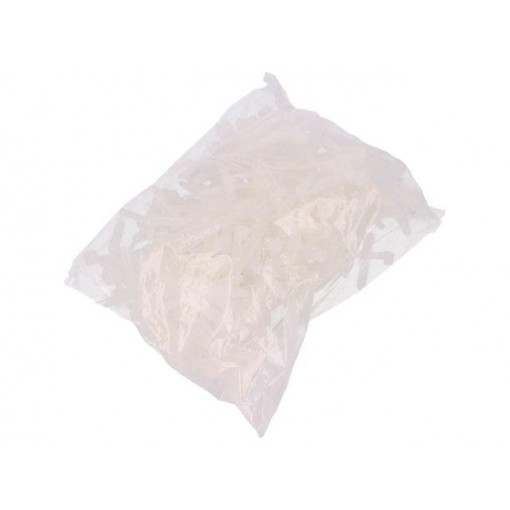 H.7203; Holder; white; Ømount.hole: 8mm; L: 75mm; 100pcs; Man.series: UM 8; PAWBOL