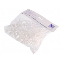 H.7206A; Holder; white; Ømount.hole: 6mm; L: 75mm; 25pcs; Man.series: UM 6; PAWBOL