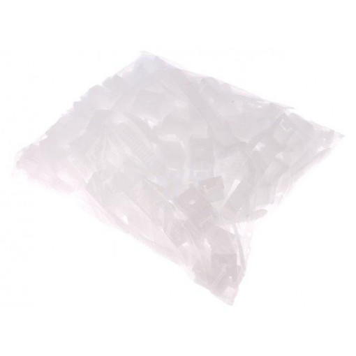 H.7207; Cable strap clip; white; L: 100mm; 100pcs; Man.series: UP-30; PAWBOL