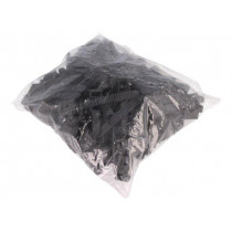 H.7207C; Cable strap clip; black; L: 100mm; 100pcs; Man.series: UP-30; PAWBOL